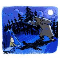 Sandor - Fledermaus mit Köpfchen, Illustration: Christian Puille