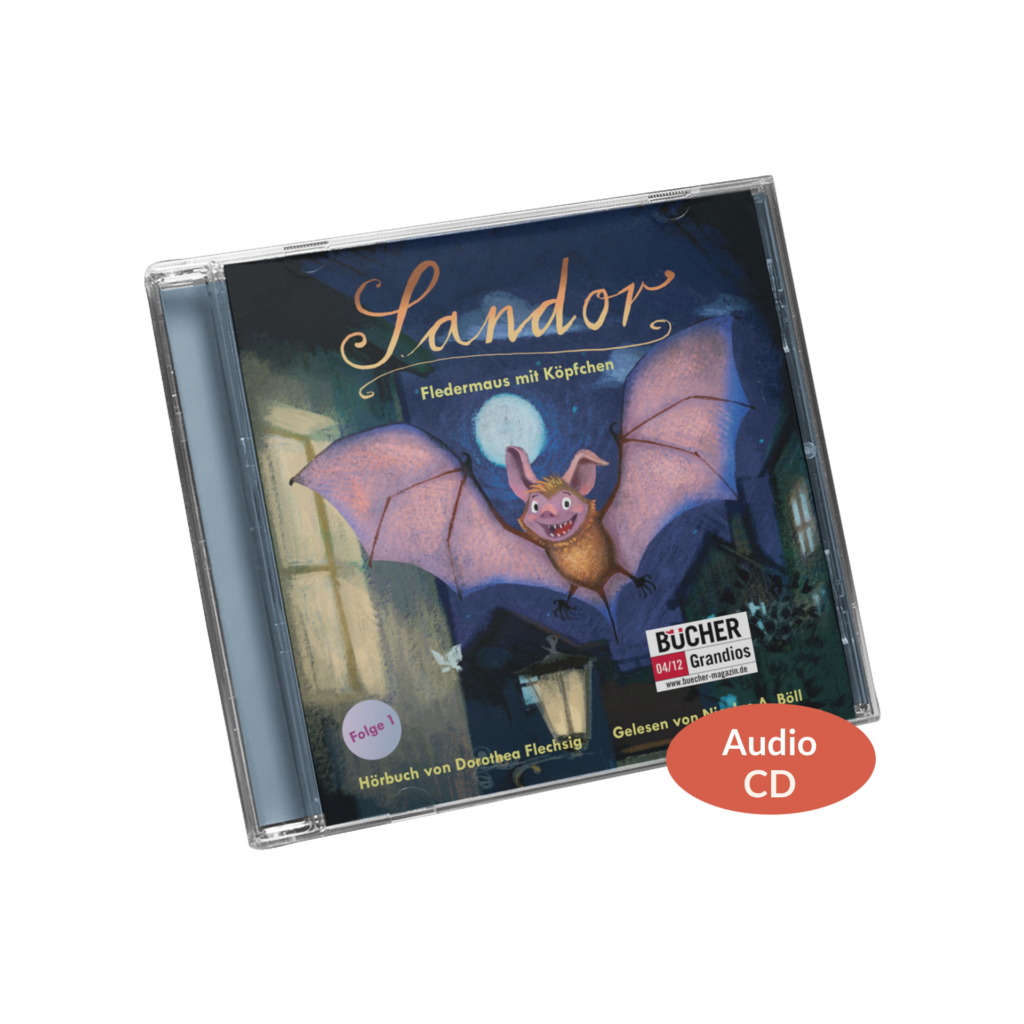 Sandor Fledermaus mit Köpfchen Audio